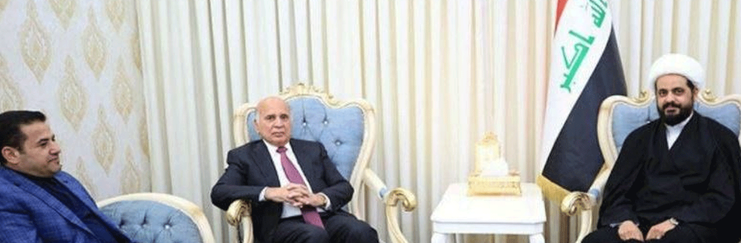 جزئیات نشست الخزعلی با وزیر امور خارجه و مشاور امنیت ملی عراق درباره خروج نیروهای امریکایی