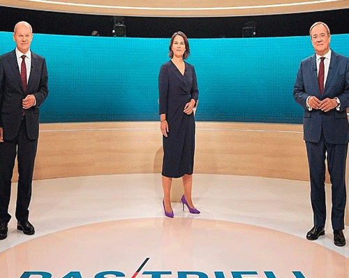 جانشینی مرکل؛ نامزدهای صدراعظمی آلمان در مناظره تلویزیونی با هم روبرو شدند