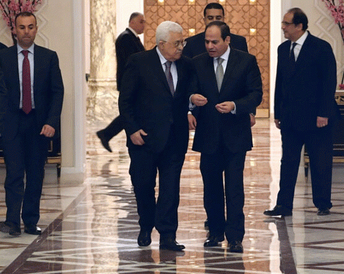 نشست سران مصر و اردن و فلسطین